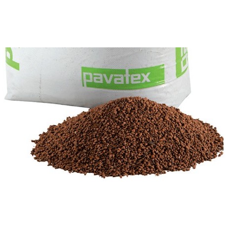 Pavaplanum, granulé, isolation, chape, grande résistance compression
