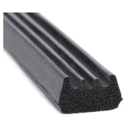 JOINT EPDM ADHESIF NOIR PORTE ET FENETRE