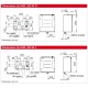 VENTILATION DOUBLE FLUX 170m3/h - HELIOS KWL 170 W